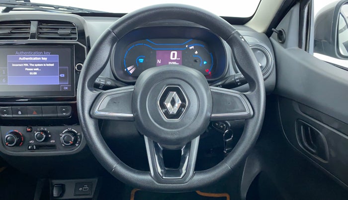 2021 Renault Kwid 1.0 RXT Opt AT, Petrol, Automatic, 35,829 km, Steering Wheel Close Up