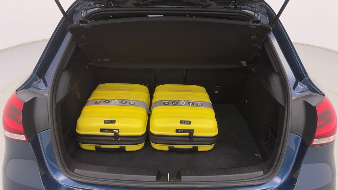 Boot Inside View with Luggage