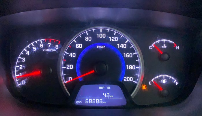 2017 Hyundai Grand i10 MAGNA 1.2 KAPPA VTVT, Petrol, Manual, 68,888 km, Odometer Image