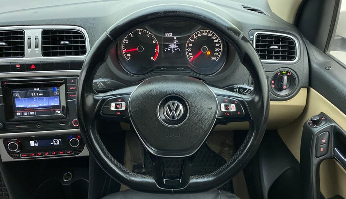 2017 Volkswagen Polo HIGHLINE1.2L PETROL, Petrol, Manual, 46,110 km, Steering Wheel Close Up