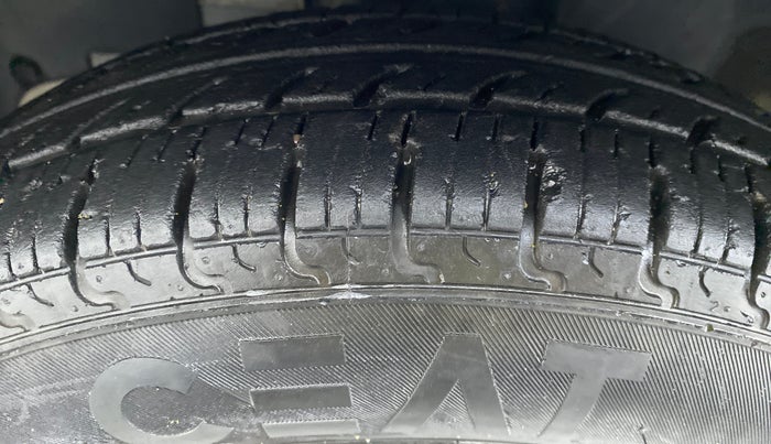 2019 Datsun Redi Go S 1.0, Petrol, Manual, 19,454 km, Left Front Tyre Tread