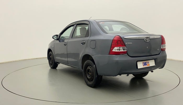 2015 Toyota Etios G, Petrol, Manual, 94,688 km, Left Back Diagonal
