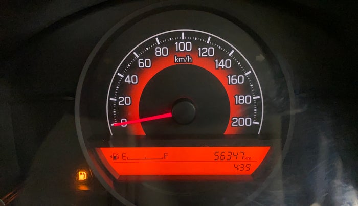 2018 Maruti IGNIS SIGMA 1.2 K12, Petrol, Manual, 56,367 km, Odometer Image