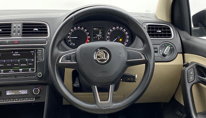 2018 Skoda Rapid 1.5 TDI MT STYLE, Diesel, Manual, Steering Wheel Close Up