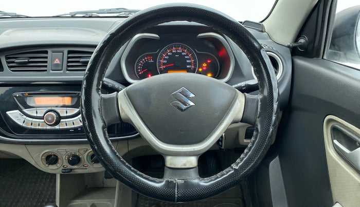 2017 Maruti Alto K10 VXI P, Petrol, Manual, 58,726 km, Steering Wheel Close Up