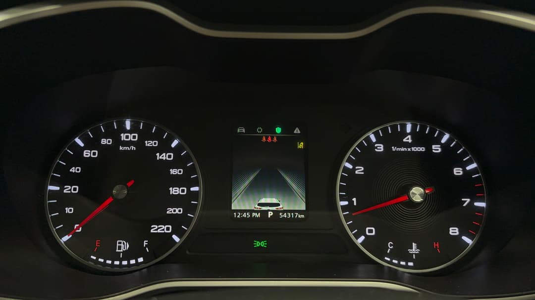 2021 MG Zst Core, Automatic, 54317 km, Odometer View