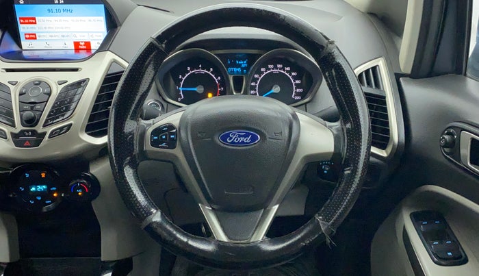2017 Ford Ecosport TITANIUM 1.5L PETROL, Petrol, Manual, 77,645 km, Steering Wheel Close Up