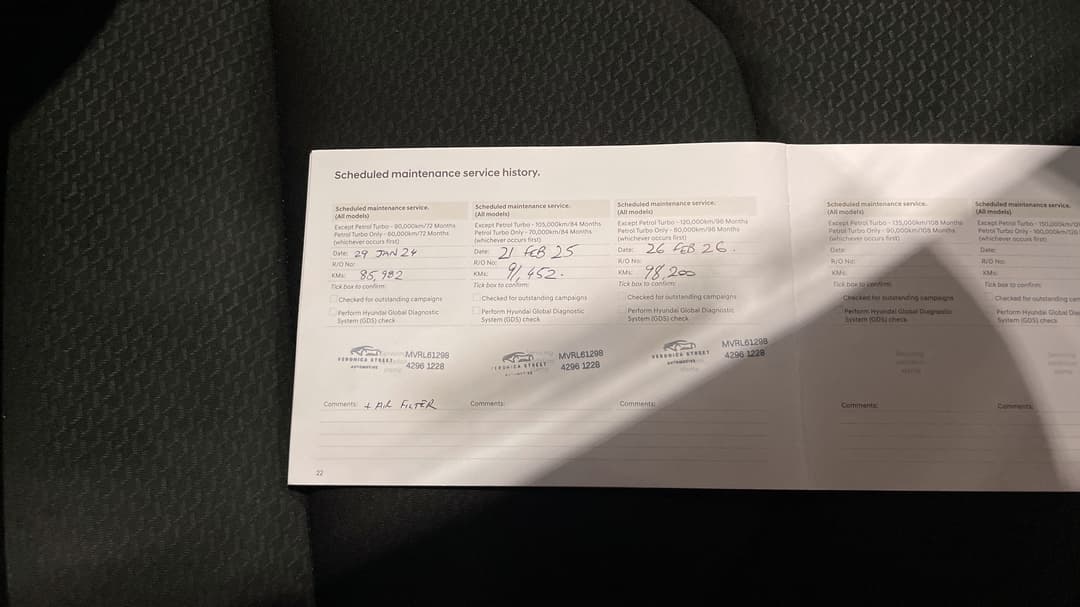 2018 Hyundai i30 Go, Automatic, 101683 km, Service History