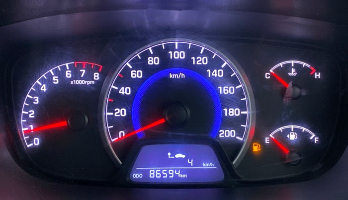 2016 Hyundai Grand i10 SPORTZ 1.2 KAPPA VTVT, Petrol, Manual, 86,634 km, Odometer Image