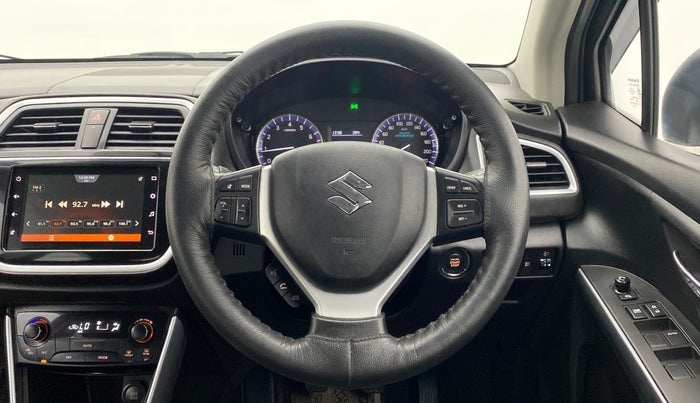 2021 Maruti S Cross ZETA SHVS PETROL, Petrol, Manual, 15,012 km, Steering Wheel Close Up