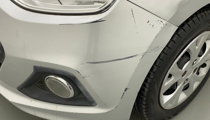 2015 Hyundai Grand i10 SPORTZ 1.2 KAPPA VTVT, Petrol, Manual, 50,576 km, Front bumper - Minor scratches