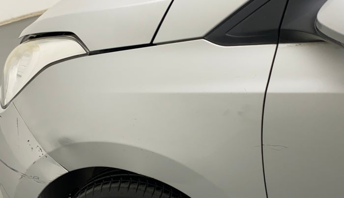 2015 Hyundai Grand i10 SPORTZ 1.2 KAPPA VTVT, Petrol, Manual, 50,576 km, Left fender - Slightly dented