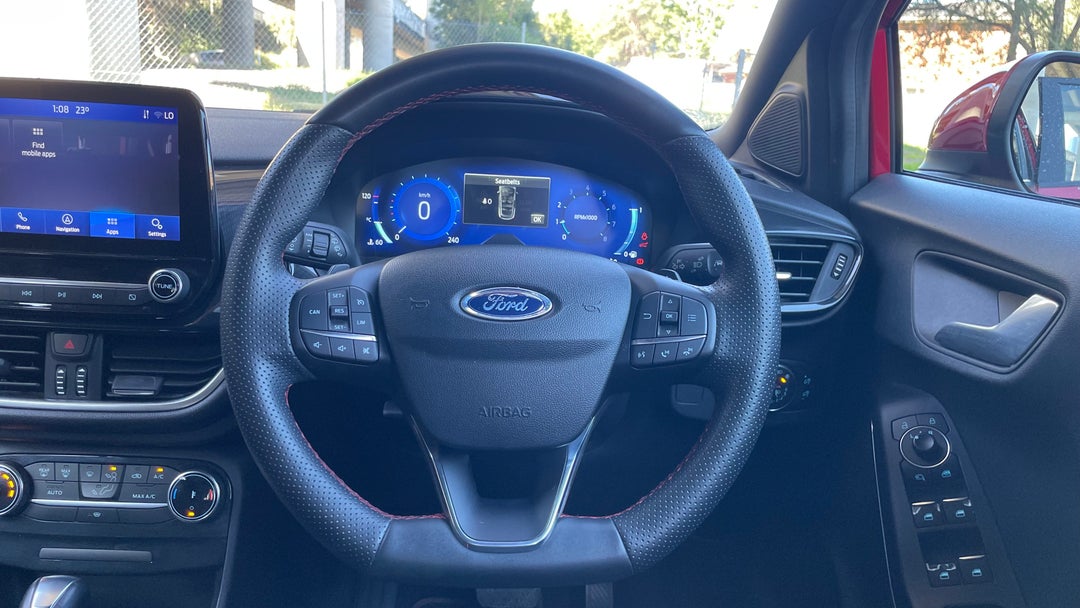 Steering Wheel Close-up