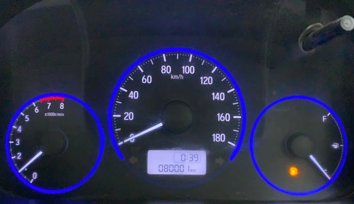 2018 Honda Brio S(O) MT, Petrol, Manual, 80,001 km, Odometer Image