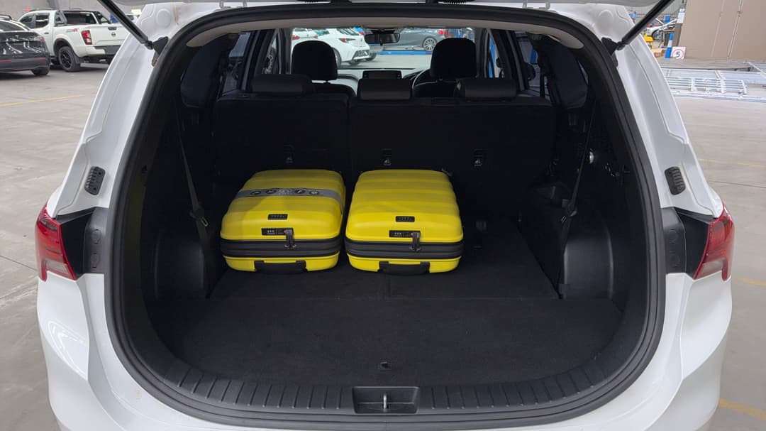 2023 Hyundai Santa Fe Crdi (AWD), Automatic, 53762 km, Boot Inside View with Luggage