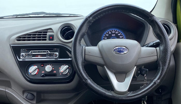 2016 Datsun Redi Go T (O), Petrol, Manual, 48,648 km, Steering Wheel Close Up