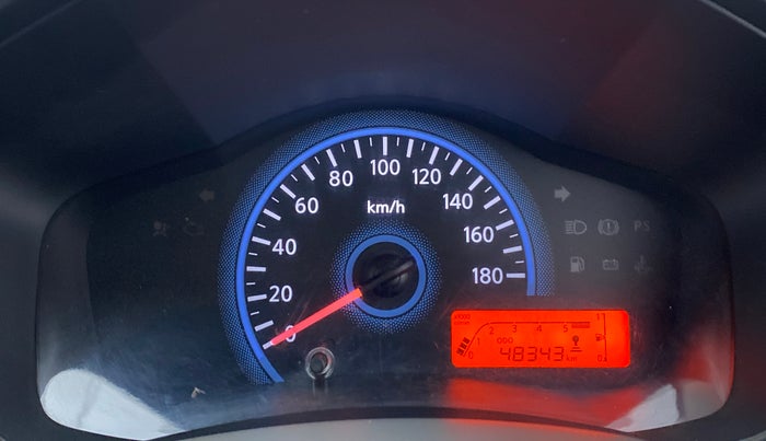 2016 Datsun Redi Go T (O), Petrol, Manual, 48,648 km, Odometer Image