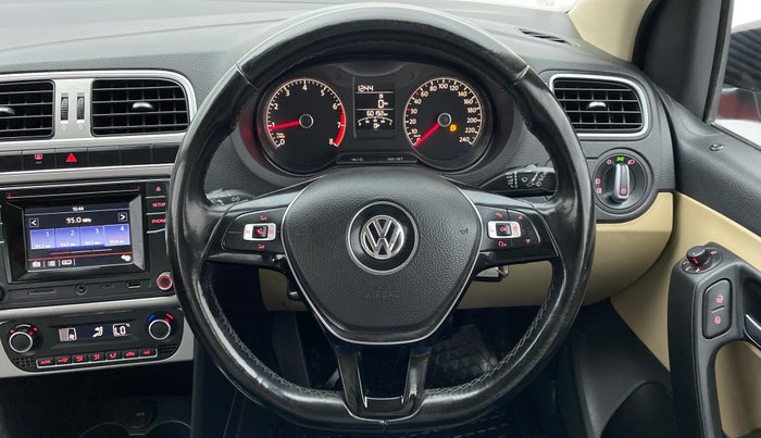 2017 Volkswagen Polo HIGHLINE1.2L PETROL, Petrol, Manual, 60,217 km, Steering Wheel Close Up