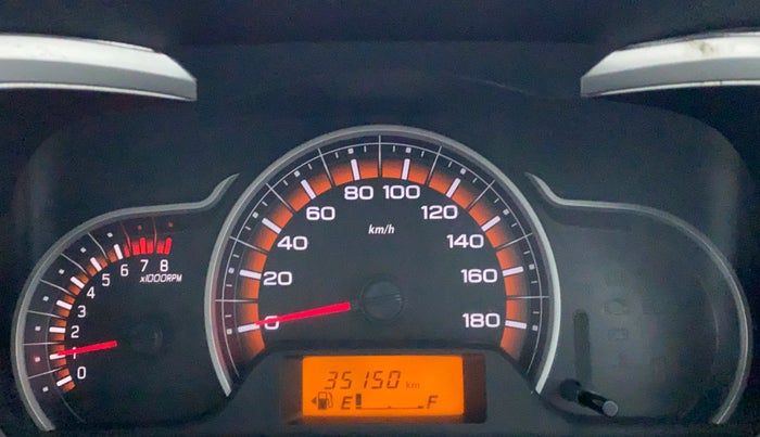 2017 Maruti Alto K10 VXI P, Petrol, Manual, 35,234 km, Odometer Image