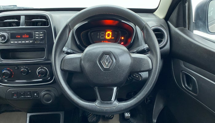 2019 Renault Kwid RXL, Petrol, Manual, 22,150 km, Steering Wheel Close Up