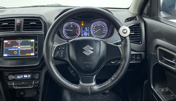 2018 Maruti Vitara Brezza ZDI+ DUAL TONE AMT, Diesel, Automatic, 33,570 km, Steering Wheel Close Up
