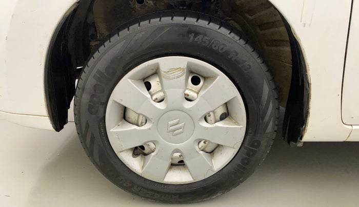 2012 Maruti Wagon R 1.0 LXI, Petrol, Manual, 99,964 km, Left Front Wheel