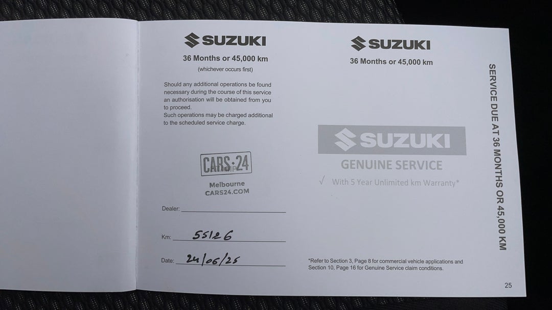2022 Suzuki Vitara 1.6l, Automatic, 55127 km, Service History