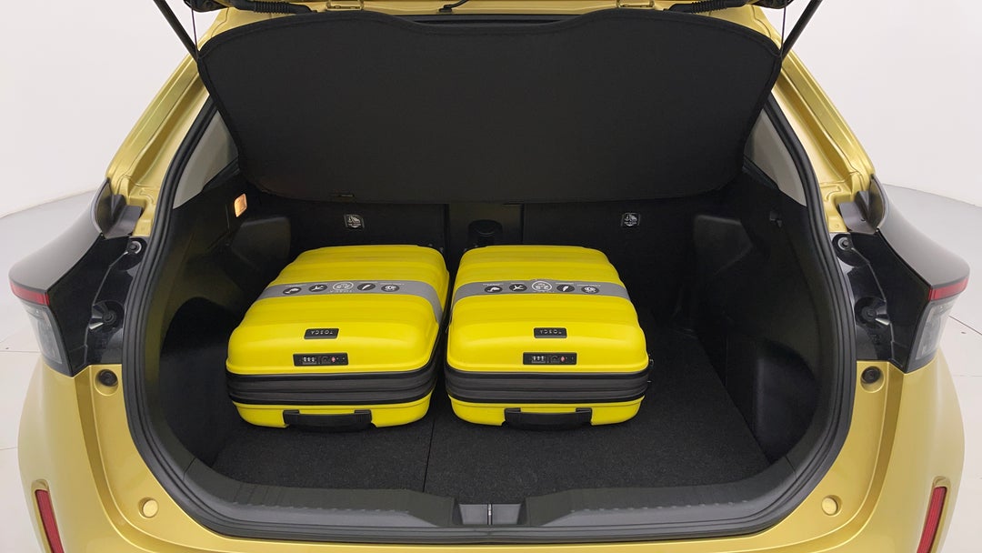 Boot Inside View with Luggage