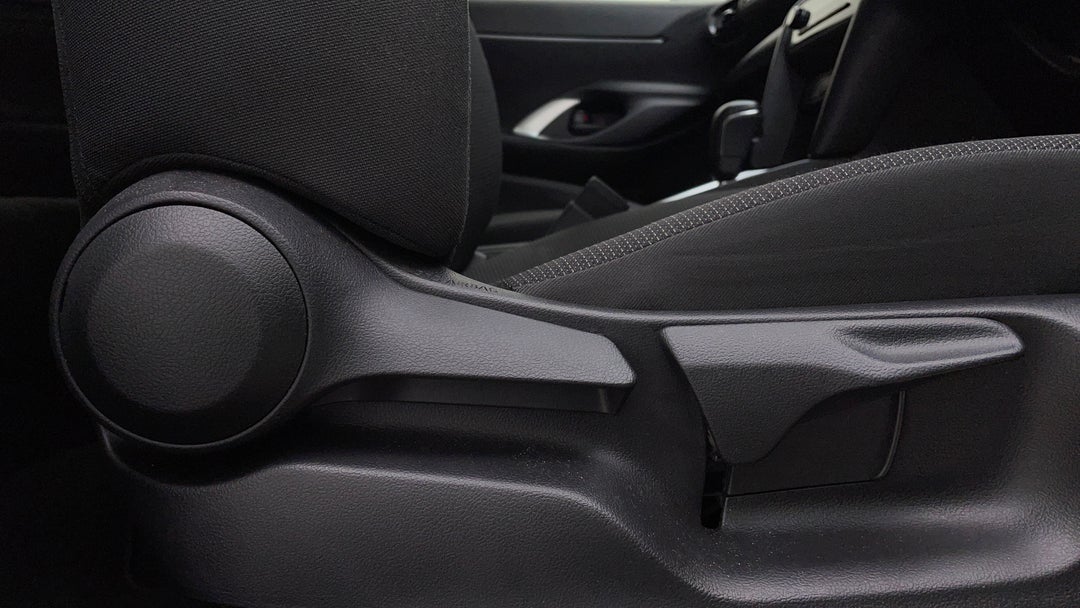 Drivers Side Adjustment Panel