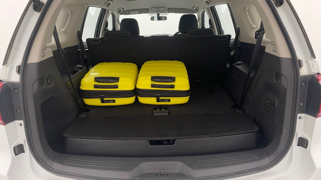 Boot Inside View with Luggage