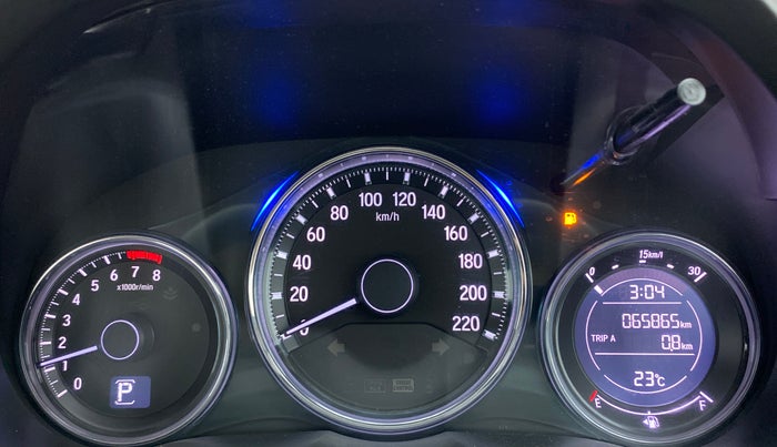 2017 Honda City V CVT, Petrol, Automatic, 66,278 km, Odometer Image