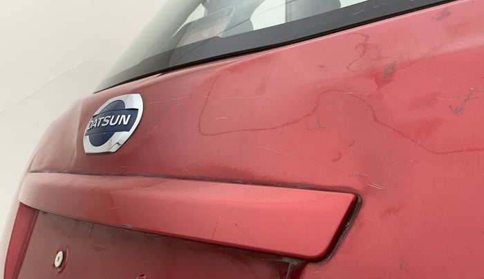 2015 Datsun Go Plus T, Petrol, Manual, 39,300 km, Dicky (Boot door) - Slightly dented