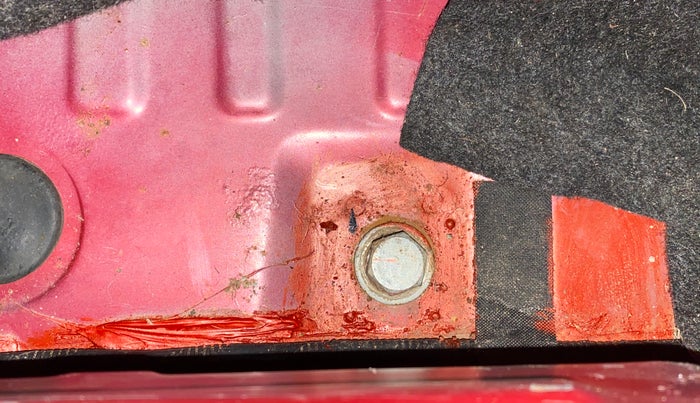 2015 Datsun Go Plus T, Petrol, Manual, 39,300 km, Boot floor - Slight discoloration