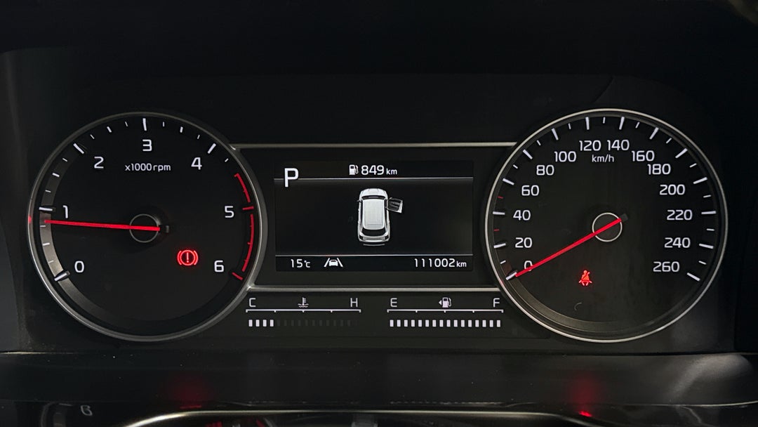 2020 Kia Sorento Sport+ 7 Seat, Automatic, 111002 km, Odometer View