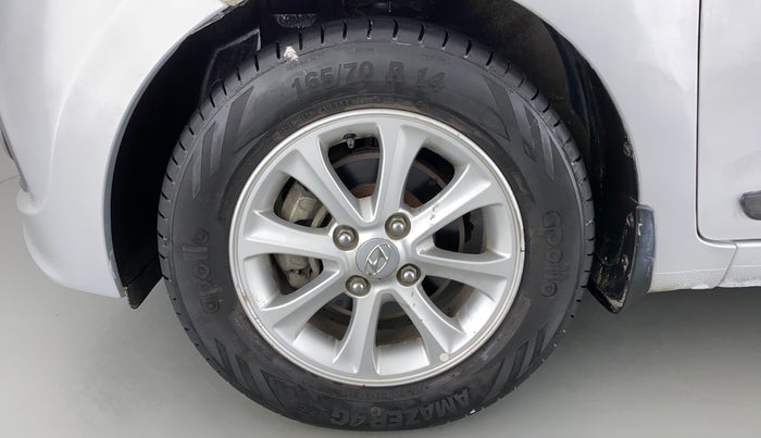 2015 Hyundai Grand i10 ASTA AT 1.2 KAPPA VTVT, Petrol, Automatic, 36,766 km, Left Front Wheel
