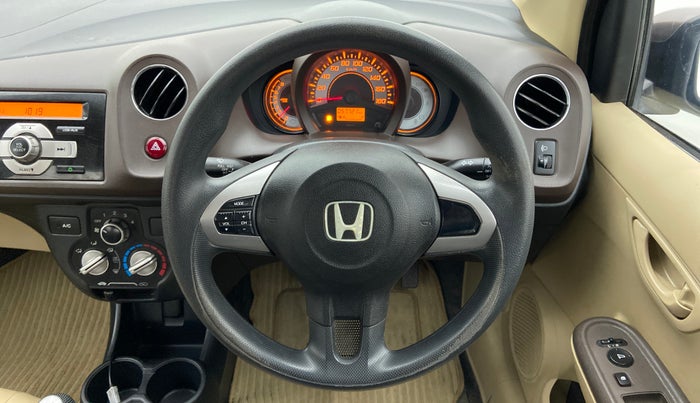 2013 Honda Brio 1.2 S MT I VTEC, Petrol, Manual, 57,784 km, Steering Wheel Close Up