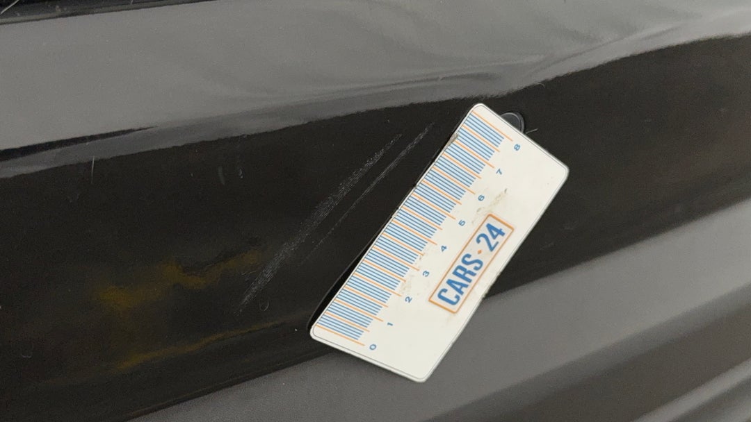 Bumper Rear Scratch
