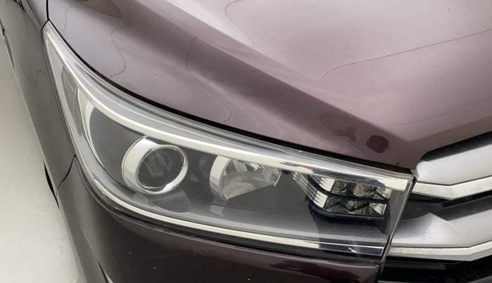 2016 Toyota Innova Crysta 2.7 ZX AT 7 STR, Petrol, Automatic, 1,05,130 km, Right headlight - Minor scratches