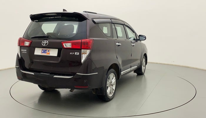 2016 Toyota Innova Crysta 2.7 ZX AT 7 STR, Petrol, Automatic, 1,05,130 km, Right Back Diagonal