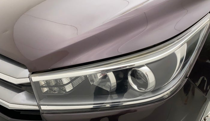 2016 Toyota Innova Crysta 2.7 ZX AT 7 STR, Petrol, Automatic, 1,05,130 km, Left headlight - Minor scratches