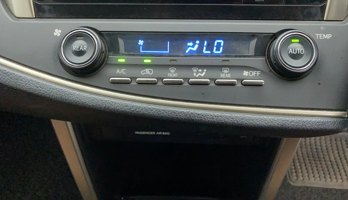 2016 Toyota Innova Crysta 2.7 ZX AT 7 STR, Petrol, Automatic, 1,05,130 km, Automatic Climate Control