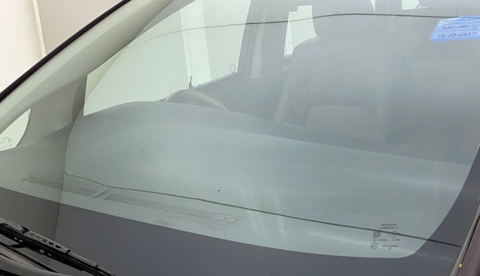 2016 Toyota Innova Crysta 2.7 ZX AT 7 STR, Petrol, Automatic, 1,05,130 km, Front windshield - Minor spot on windshield