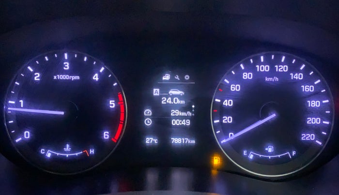 2017 Hyundai Elite i20 ASTA 1.4 CRDI (O), Diesel, Manual, 78,817 km, Odometer Image