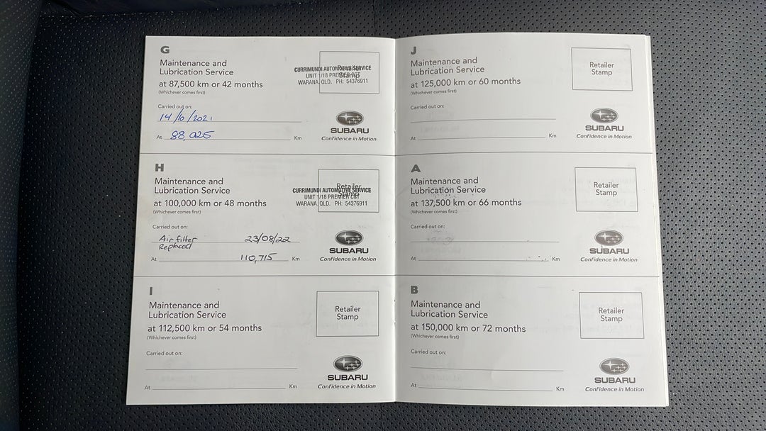 2017 Subaru WRX Premium (awd), Automatic, 112432 km, Service History