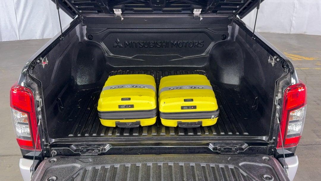 Boot Inside View with Luggage