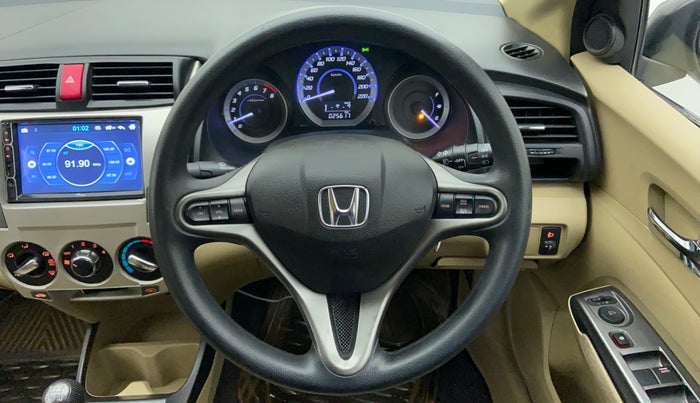 2013 Honda City V MT PETROL, Petrol, Manual, 25,617 km, Steering Wheel Close Up