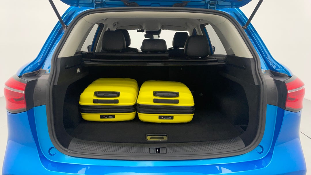 Boot Inside View with Luggage