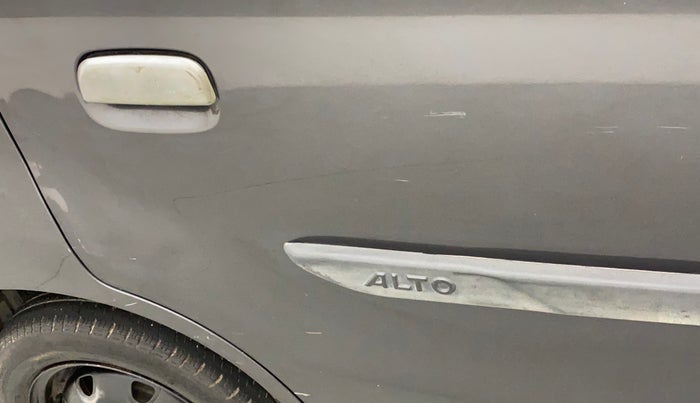 2015 Maruti Alto K10 VXI, Petrol, Manual, 76,570 km, Right rear door - Minor scratches