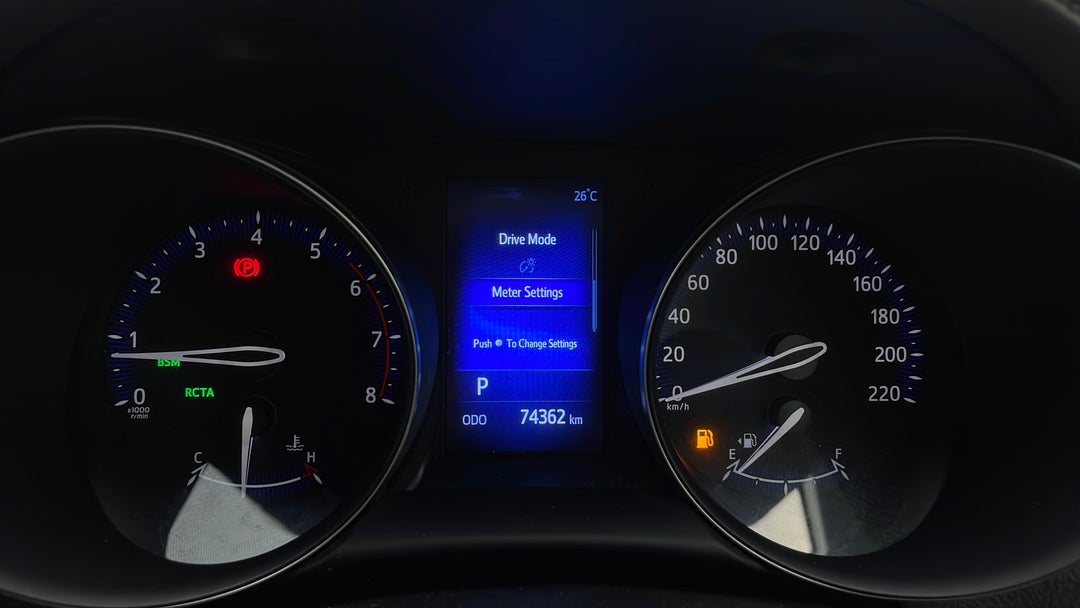 2018 Toyota C-HR Koba (awd), Automatic, 74362 km, Odometer View
