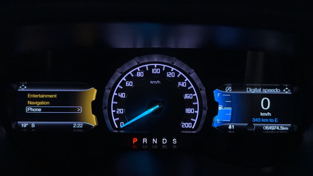 2021 Ford Everest Sport (4WD), Automatic, 64974 km, Odometer View